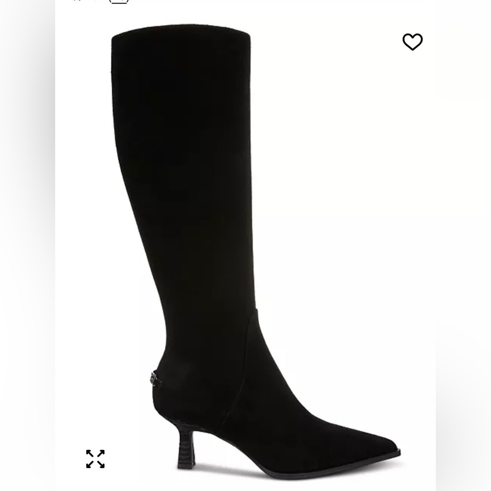 Sam Edelman Black Suede Boot